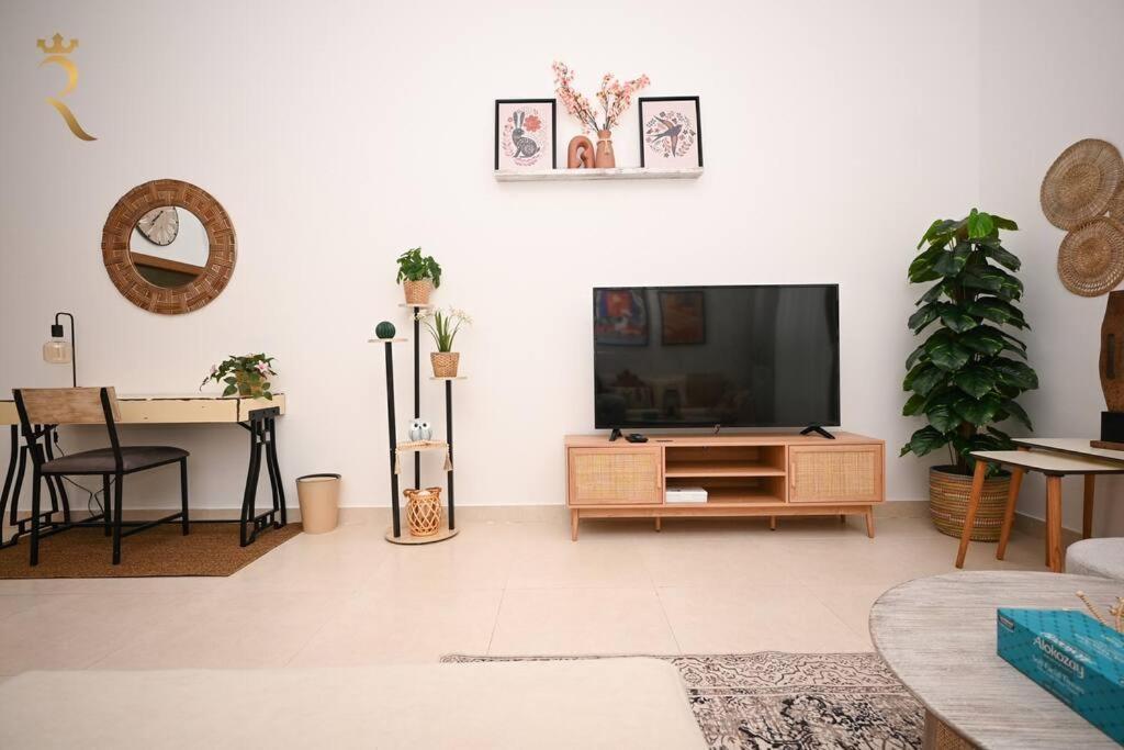 Yas Natura Bliss 1Br Apartment Abu Dhabi Bagian luar foto
