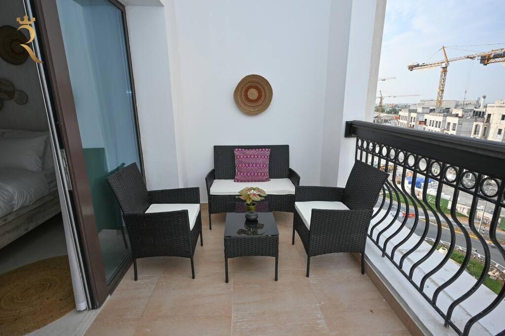 Yas Natura Bliss 1Br Apartment Abu Dhabi Bagian luar foto