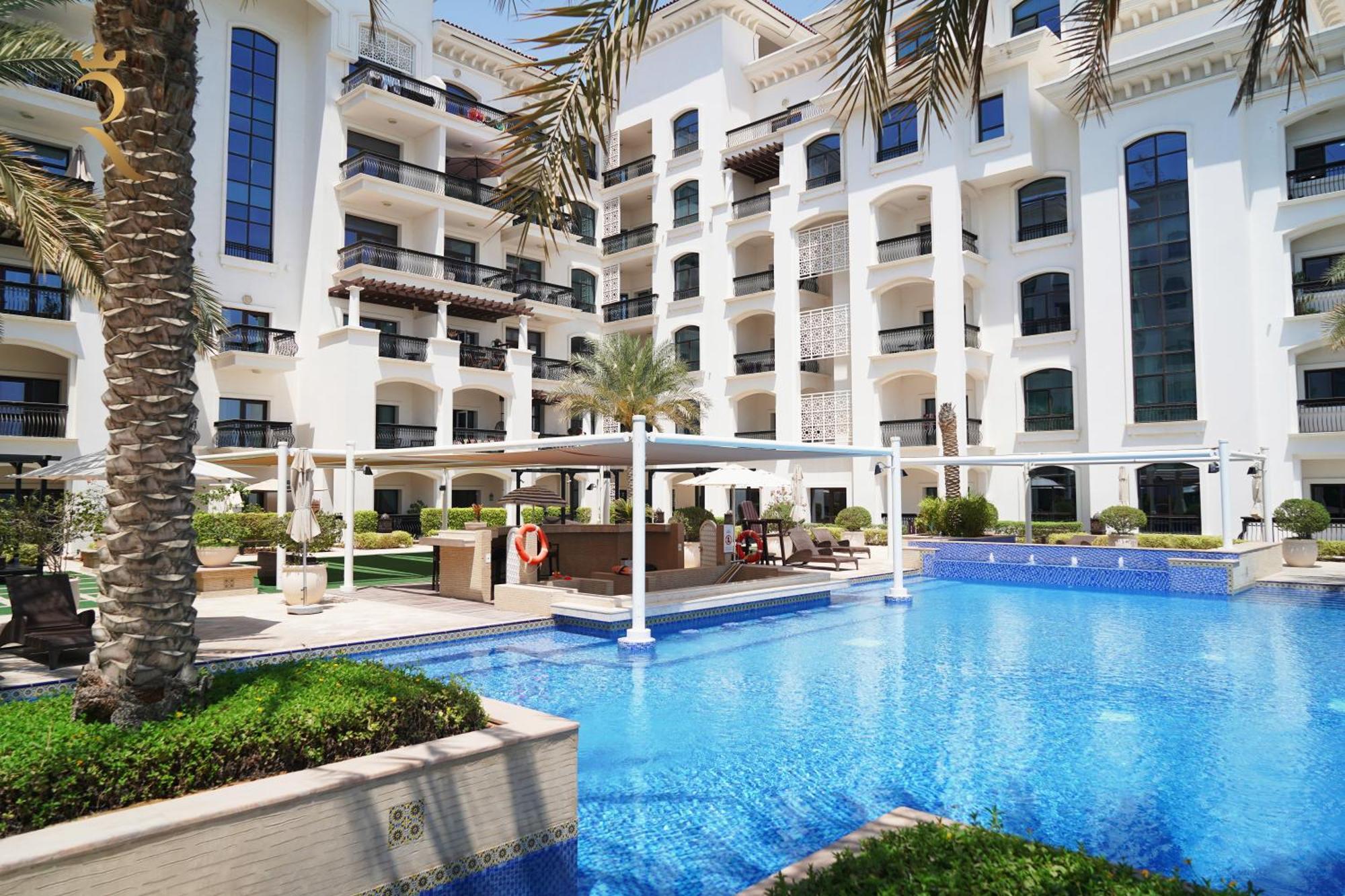 Yas Natura Bliss 1Br Apartment Abu Dhabi Bagian luar foto