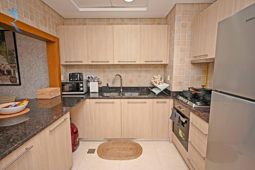 Yas Natura Bliss 1Br Apartment Abu Dhabi Bagian luar foto