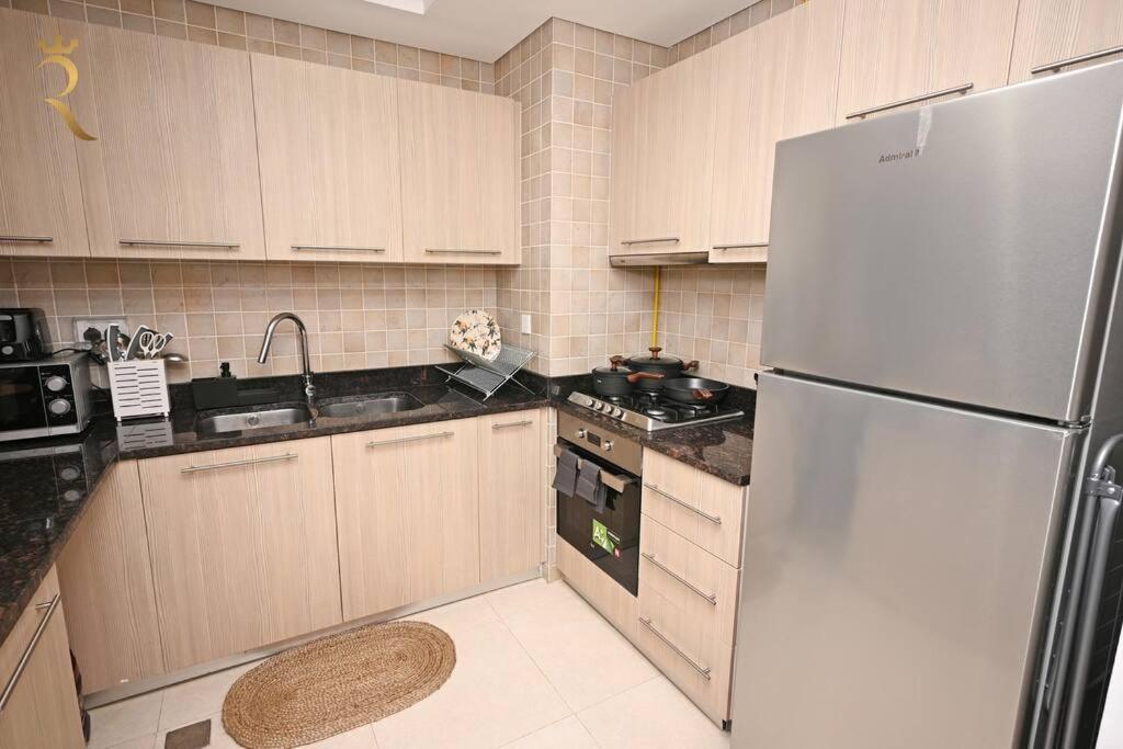 Yas Natura Bliss 1Br Apartment Abu Dhabi Bagian luar foto